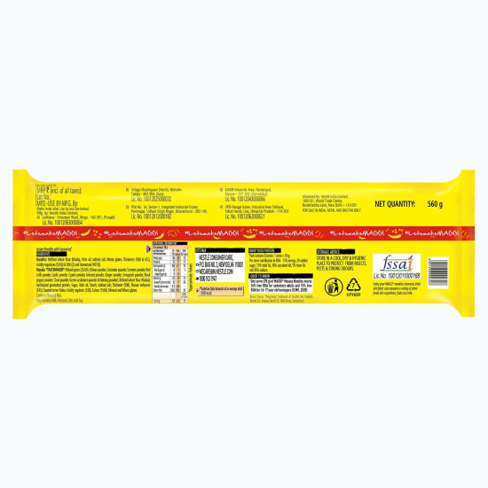 MAGGI 2-minute Instant Noodles - Masala Taste with Iron Goodness