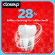Closeup Everfresh+ Anti-Germ Gel Toothpaste - Red Hot Flavor for Fresh Breath