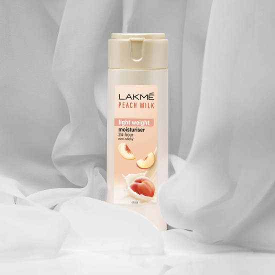 Lakme Peach Milk Moisturizer Body Lotion 60ml - 12-Hour Moisture Lock