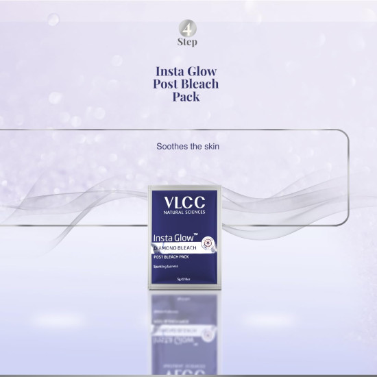 VLCC Insta Glow Diamond Bleach - Sparkling Fairness & Skin Brightening