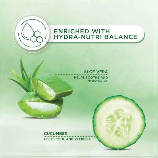 Himalaya Refreshing Body Lotion, Aloe and Cucumber - Smooth and Hydrated Skin