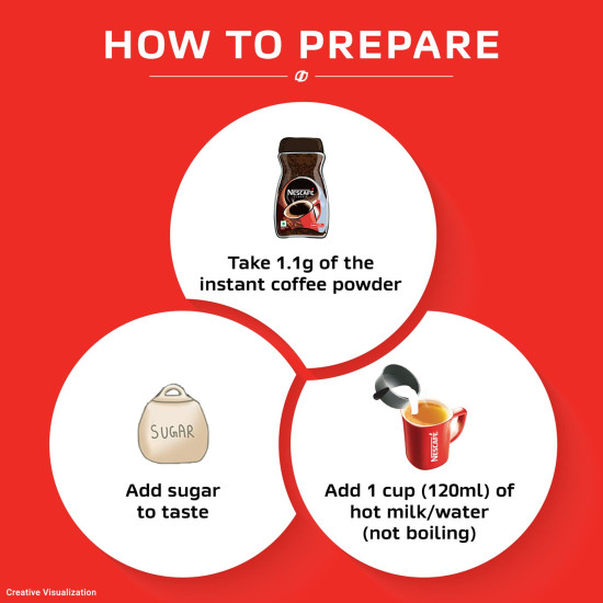 Nescafe Classic Instant Coffee Powder - Bold Taste & Rich Aroma