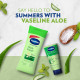 Vaseline Intensive Care Aloe Fresh Body Lotion 200 ml - Instantly Absorbing & Non-Greasy