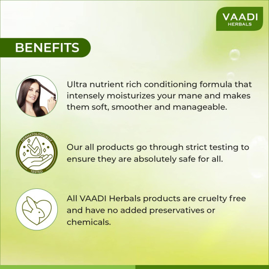 Vaadi Herbals Corn Rose Conditioner - Moisturizing & Softening