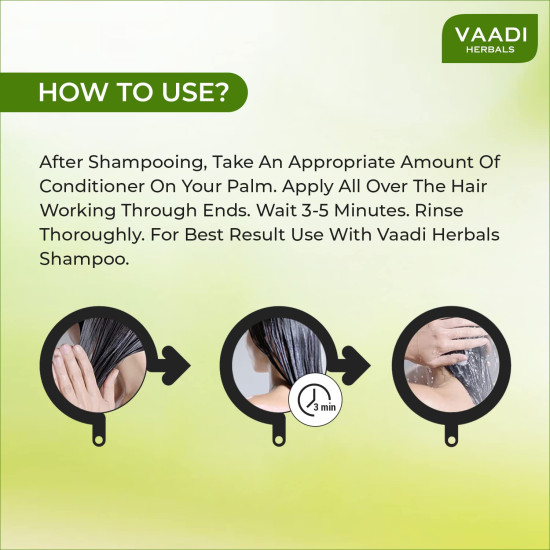 Vaadi Herbals Corn Rose Conditioner - Moisturizing & Softening