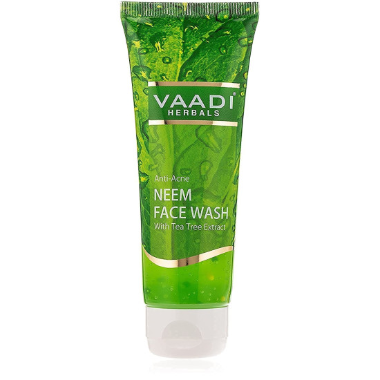 Vaadi Herbals Anti Acne Neem Face Wash - Tea Tree Extract