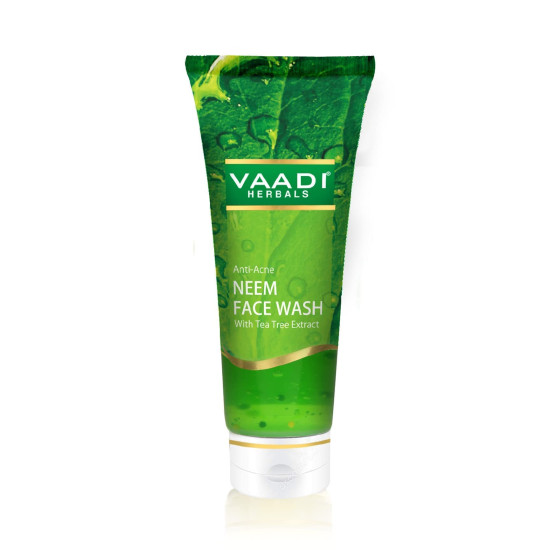 Vaadi Herbals Anti Acne Neem Face Wash - Tea Tree Extract