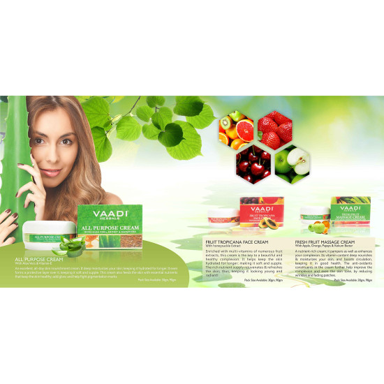 Vaadi Herbals Lavender Anti Ageing Massage Cream - Rejuvenate Your Skin