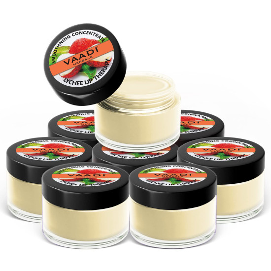 Vaadi Herbals Lip Balm, Lychee - Hydrating & Nourishing