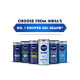 NIVEA Men Body Wash, Active Clean - Active Charcoal Formula