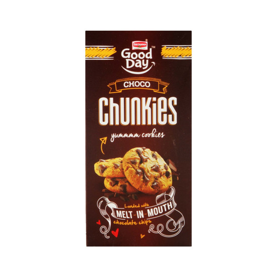 Britannia Good Day - Chunkies, 100g Pack - Delightful Snack