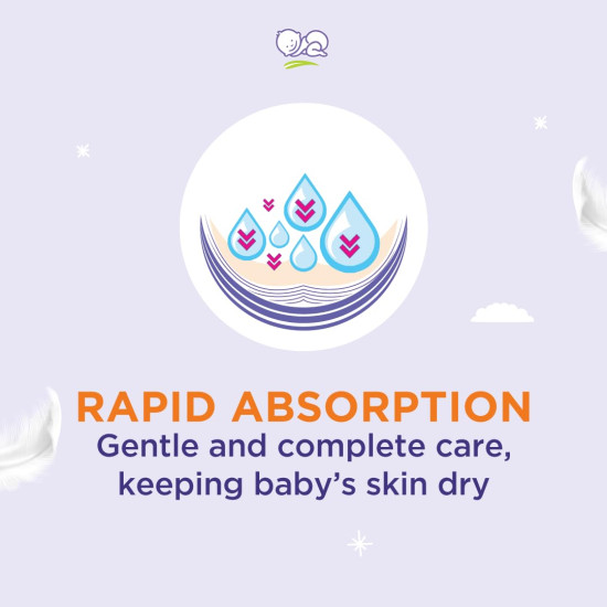 Himalaya Baby Diapers, Medium (5 - 11 kg) - Superior Comfort & Leak Protection