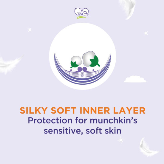 Himalaya Baby Diapers, Medium (5 - 11 kg) - Superior Comfort & Leak Protection