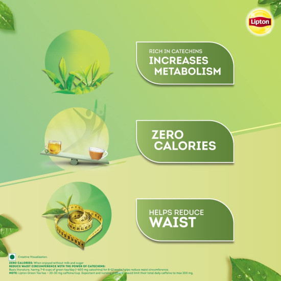 Lipton Pure & Light Loose Green Tea Leaves - All Natural Flavour Lipton Pure & Light Loose Green Tea Leaves - All Natural Flavour