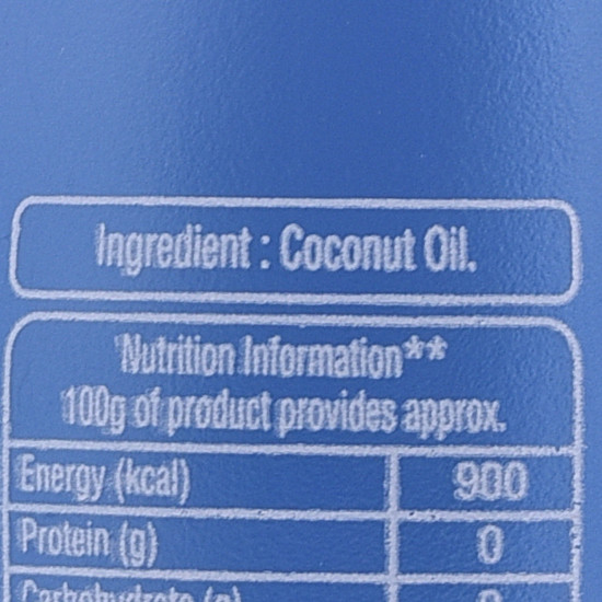 Parachute Oil - Pure Coconut Oil, 500ml Bottle - 100% Natural