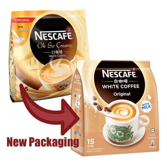 Nescafé Ipoh White Coffee ORIGINAL - Oh So Creamy Instant Delight