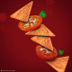 Bingo Mad Angles - Tomato Madness, 66g Pouch - Crunchy Triangular Chips