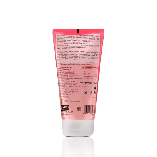 VLCC Mulberry & Rose Facewash - Visible Glow & Fairness