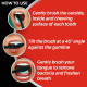Colgate Charcoal Gentle Deep Cleaning Manual Toothbrush - Slim Soft Bristles