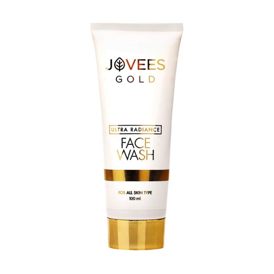 Jovees Herbal Ultra Radiance Gold Face Wash - 24K Gold Enriched for Nourished Skin
