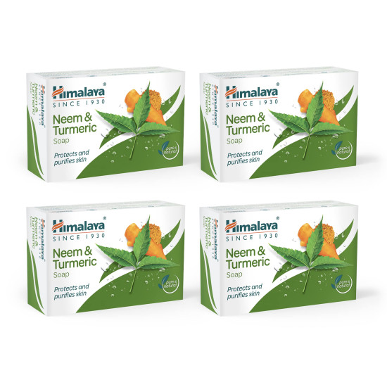 Himalaya Herbals Neem and Turmeric Soap - Purifying and Soothing