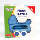 Giggles Pram Rattle 2015 - Multi Color Sensory Delight