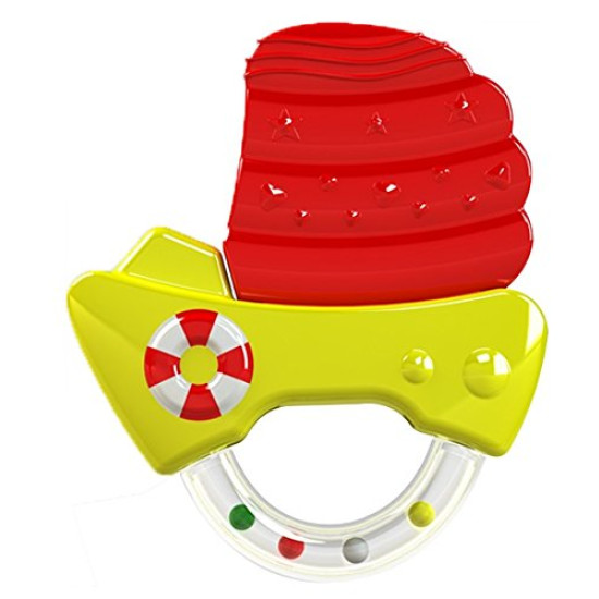 Funskool Giggles My Boat Teether Rattle 2015 - Multi-Color Teething Toy