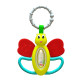 Giggles Funskool My Lil Butterfly Teether Rattle - Multi-Textured Sensory Toy