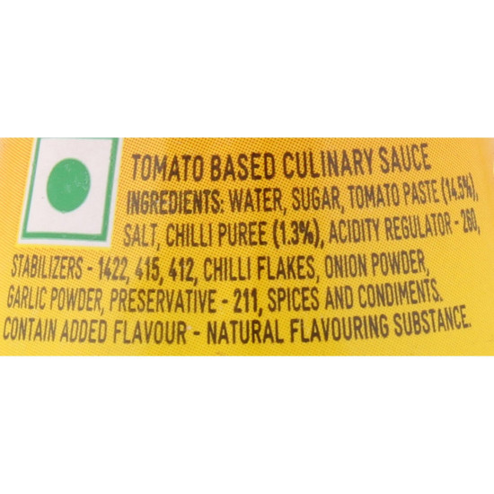 Kissan Tomato Ketchup - Twist Sweet & Spicy, 200g Bottle