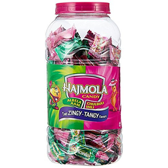 Dabur Hajmola Candy Jar - Aam and Imli Flavors - Digestive Delight
