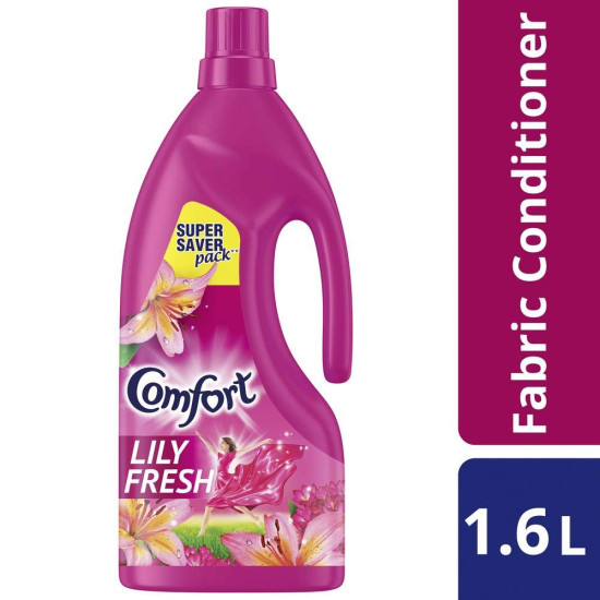 Comfort Lily Fresh Fabric Conditioner 1.6 L - Softness, Shine & Long Lasting Freshness
