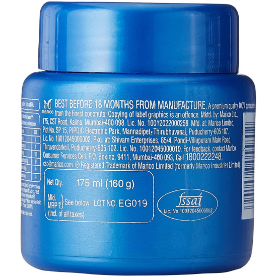 Parachute Coconut Oil, 100ml (Easy Jar) - 100% Pure & Fresh