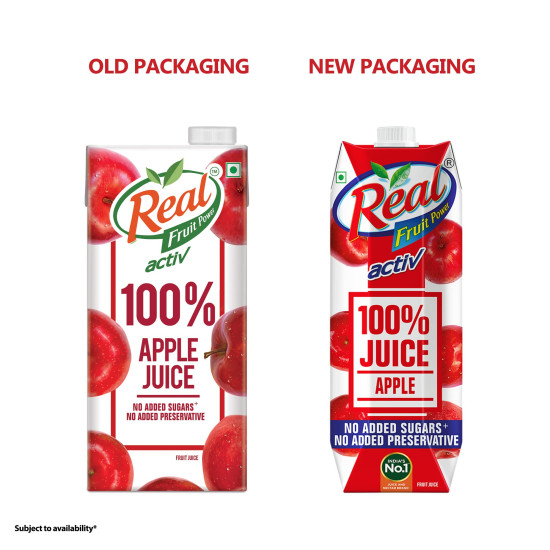 Real Activ 100% Apple Fruit Juice - Pure & Natural Real Activ 100% Apple Fruit Juice - Pure & Natural