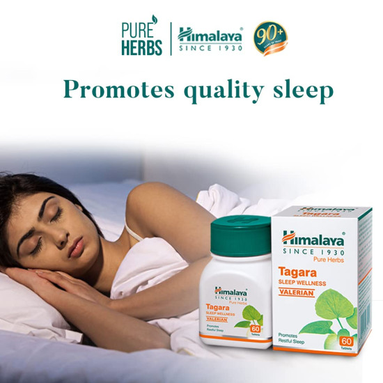 Himalaya Wellness Pure Herbs Tagara Sleep Wellness - Promotes Restful Sleep