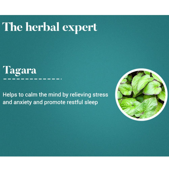 Himalaya Wellness Pure Herbs Tagara Sleep Wellness - Promotes Restful Sleep