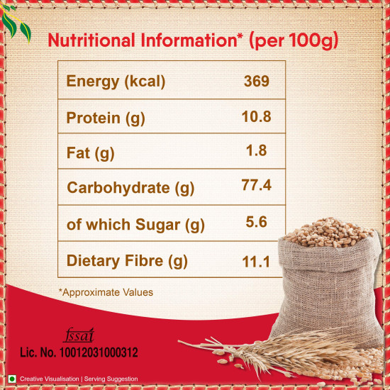 Aashirvaad Superior MP Atta, 5kg Pack - 100% Pure & Natural