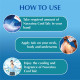 Navratna Cool Mint Fresh Talc - Instant Sweat Absorption & Cooling Effect