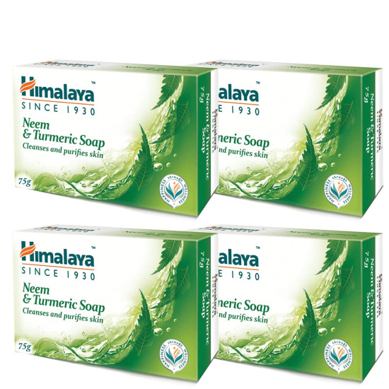 Himalaya Neem & Turmeric Soap - Natural Antibacterial Protection