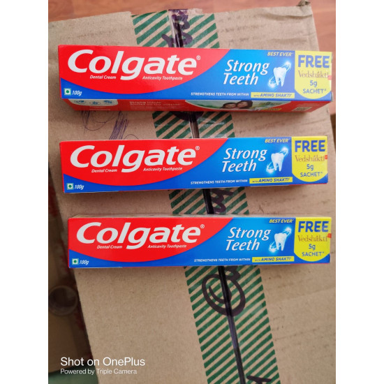 Colgate Toothpaste Dental Cream Strong Teeth - Trusted Anti-Cavity Solution