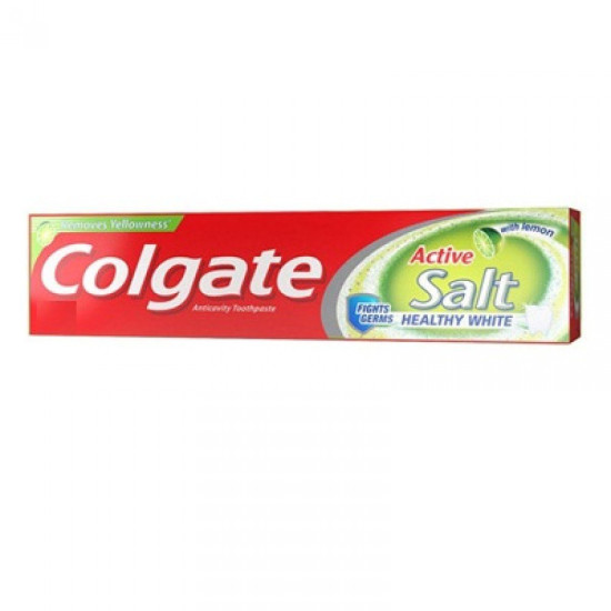 Colgate Toothpaste Active Salt with Lemon (100g) - Pack of 3 for Refreshing Oral Care