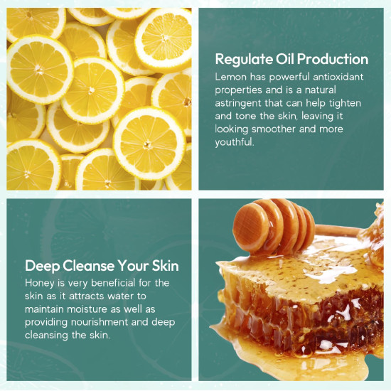 Himalaya Herbals Oil Clear Lemon Face Wash - Reduces Oiliness