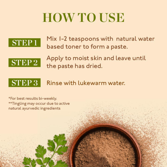 Kama Ayurveda Nimrah Anti Acne Face Pack - Acne Treatment with Sandalwood & Liquorice
