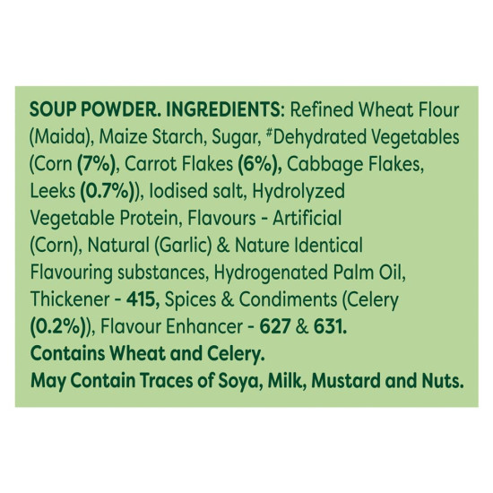 Knorr Classic Vegetable Soup - Sweet Corn, 42g - Made with 100% Real Vegetables