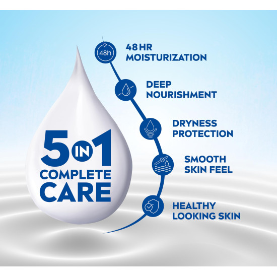 NIVEA Nourishing Body Milk 200ml - Deep Moisture Serum for Very Dry Skin