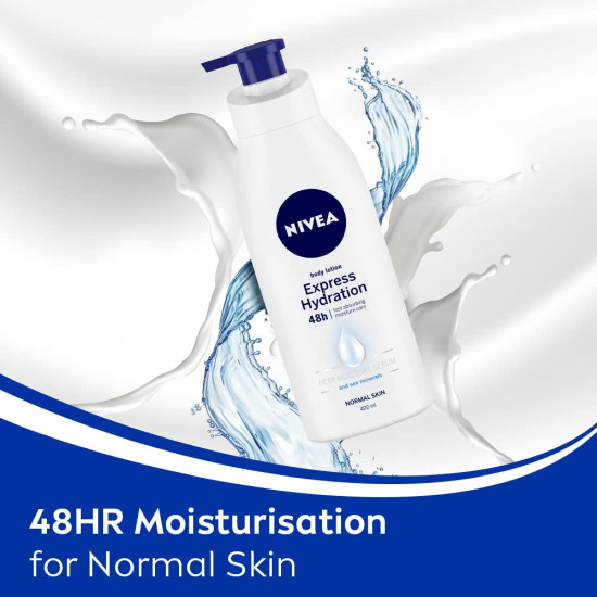 NIVEA Express Hydration 200ml Body Lotion - 48H Moisturization & Hydration