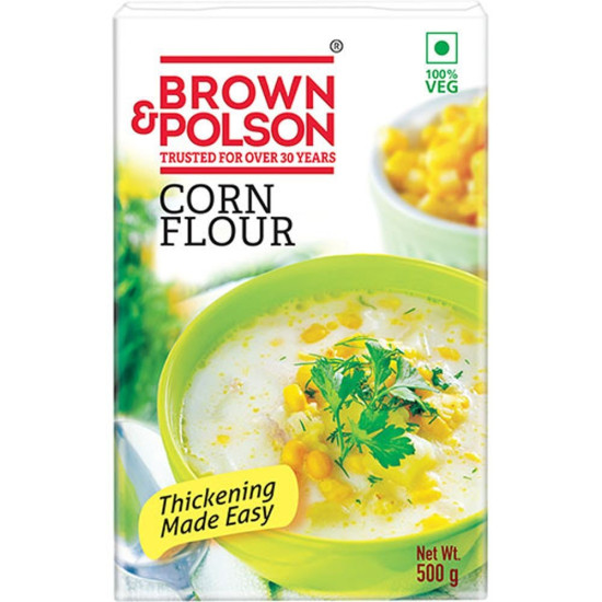 Brown & Polson Corn Flour 500g - Premium Thickening Agent