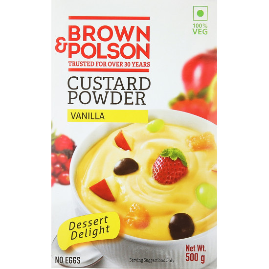Brown & Polson Vanilla Custard Powder - Easy Dessert Delight