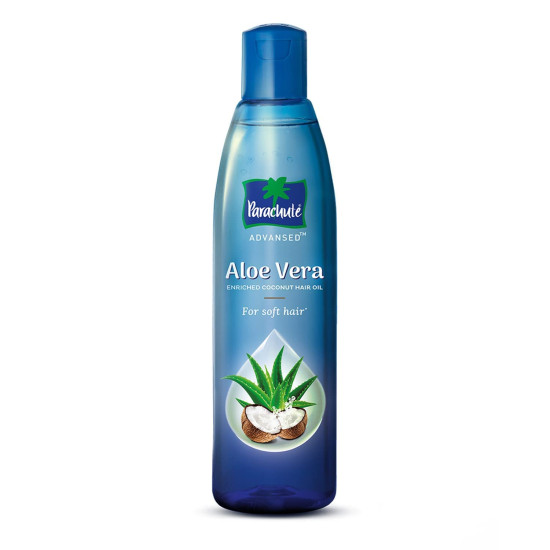 Parachute Advansed Aloe Vera Enriched Coconut Hair Oil - Nourishing & Softening Formula