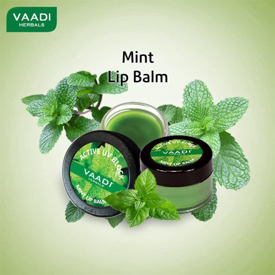 Vaadi Herbals Mint Lip Balm - Nourishing Lip Care