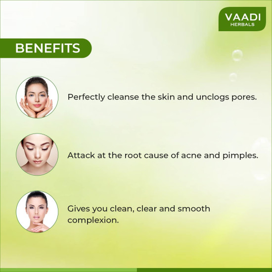 Vaadi Herbals Anti Acne Cream - Clove and Neem Extract for Clear Skin